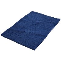 Badezimmerteppich Soft dunkelblau 55x85 cm - dunkelblau von Ridder