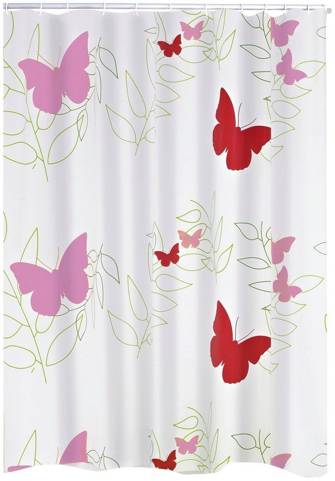 Ridder Duschvorhang Butterflies Breite 180 cm (1-tlg) von Ridder