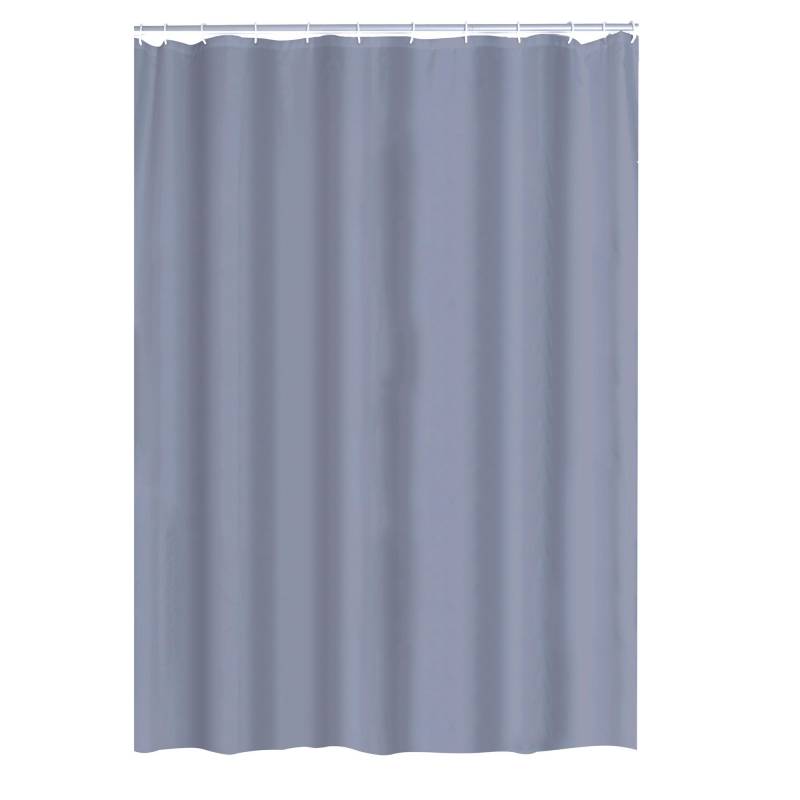 Ridder Duschvorhang 'Madison' grau 180 x 200 cm von Ridder