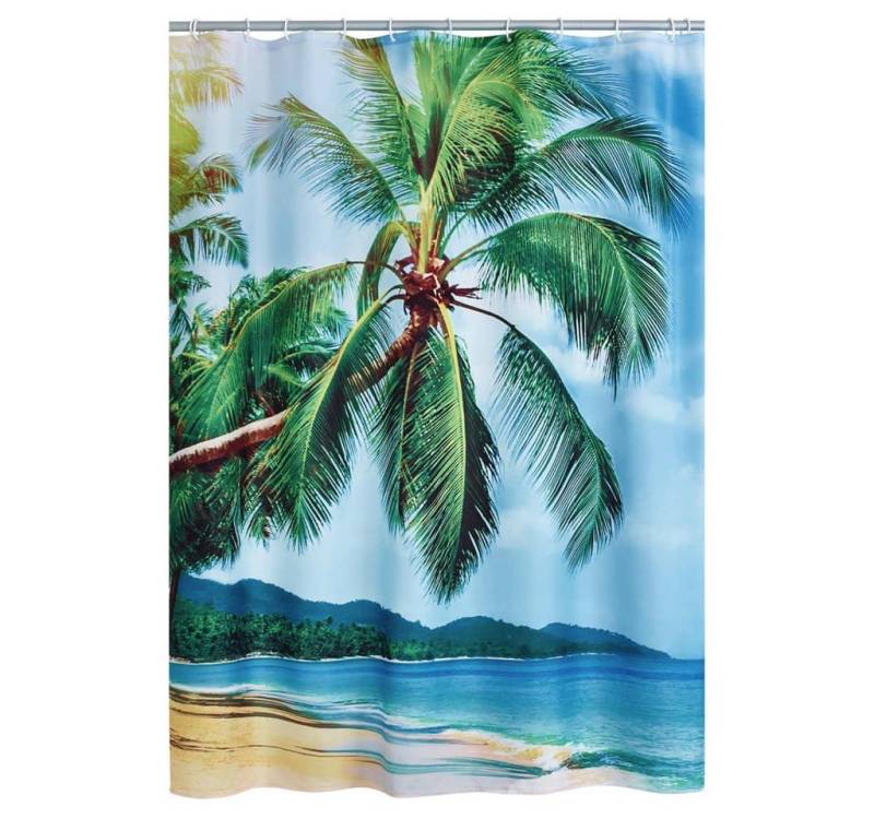 Ridder Duschvorhang Duschvorhang Palm Beach 180 x 200 cm Breite 180 cm von Ridder