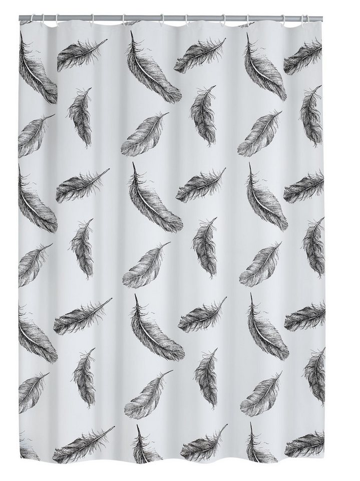 Ridder Duschvorhang Romantic schwarz Breite 180 cm Ridder Duschvorhang Romantic schwarz Breite 180 cm von Ridder