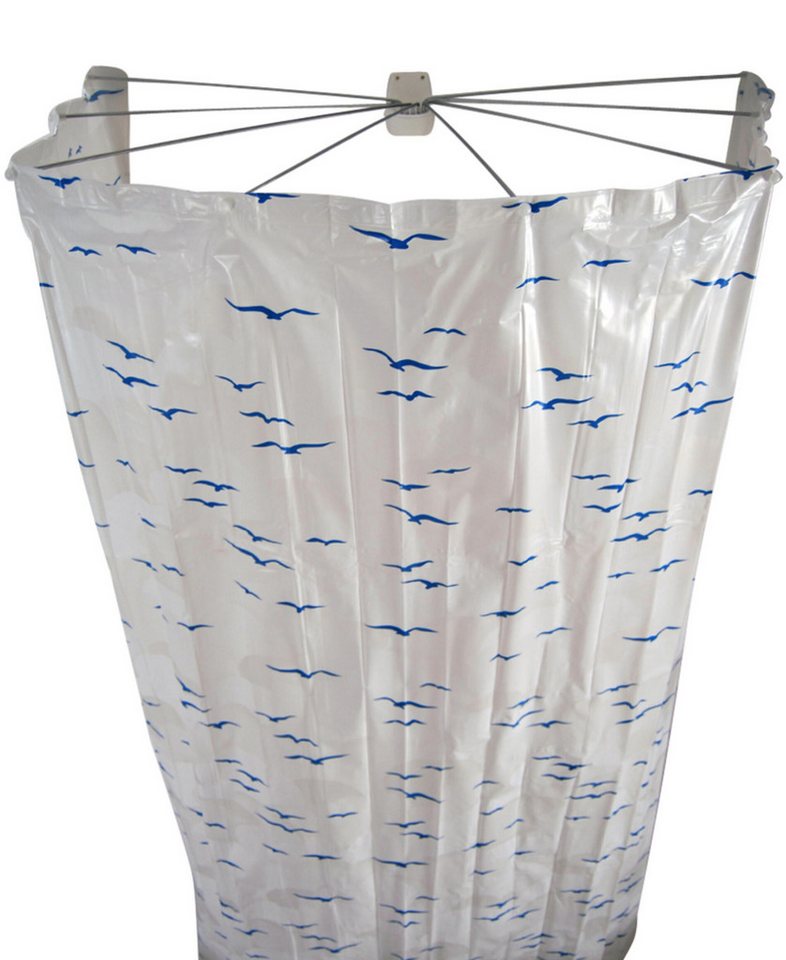 Ridder Duschvorhang Sylt blau Breite 210 cm Ridder Duschvorhang Sylt blau Breite 210 cm von Ridder
