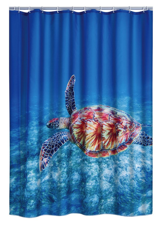 Ridder Duschvorhang Turtle multicolor Breite 180 cm von Ridder