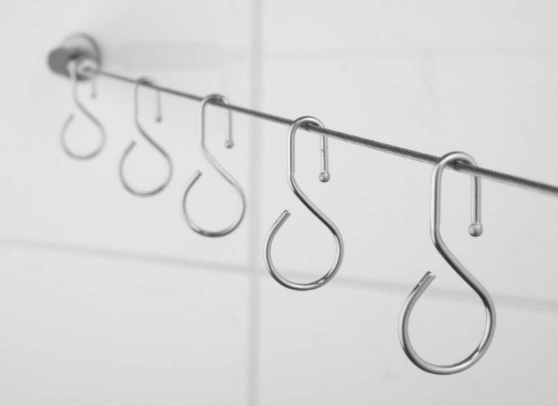 Ridder Duschvorhangringe Traun chrom von Ridder