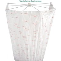 Ersatz-Folien-Duschvorhang für Ombrella, Sylt rosé von Ridder