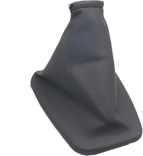 Auto-Schaltknauf Für Benz für Sprinter 2000-2005 Schwarz Leder Auto Shift Schaltknauf Hebel Gaitor Boot Abdeckung(Gear Boot Gray) von Riderai