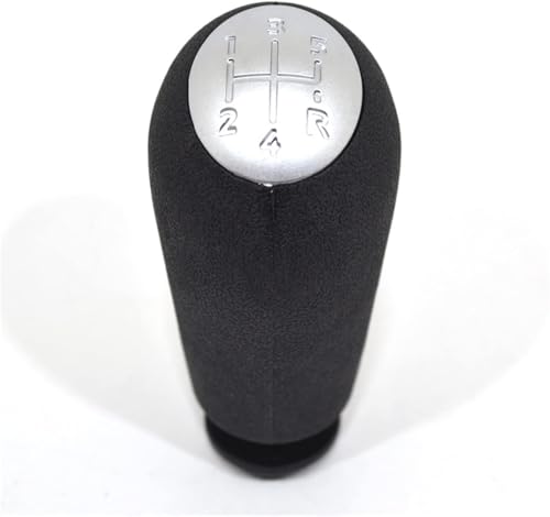 Auto-Schaltknauf Für Renault für Megane für Scenic für Clio GearShifter Stift HeadBall(Black Line Abs) von Riderai
