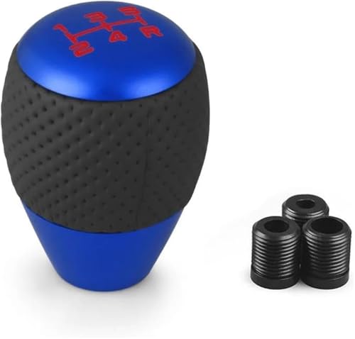 Riderai Auto-Schaltknauf Auto 5 für Geschwindigkeitsknopf Schaltkopf für mit M8 M10 M12 Adapter Schalthebel Ganghebel von Riderai