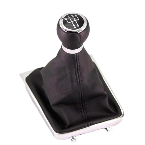 Riderai Auto-Schaltknauf Für vw für passat B6 6 für geschwindigkeit Getriebe Stick Hebel Schaltknauf für Mit Leder von Riderai