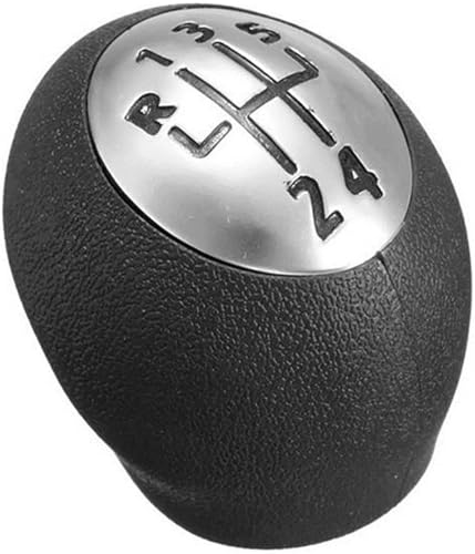 Riderai Auto-Schaltknauf Kopf Stick für glanz Matt Getriebe Shifter für Renault für laguna für megane(5 Speed Abs) von Riderai