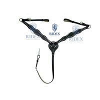 Premium Leder Western Kopfstück & Brustplatte Set Alle Größe Premium Leder Western Kopfstück & Brustplatte Set Alle Größe von Ridex