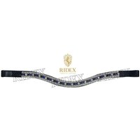Ridex Designer Crystal Pferdeleder Fünf Reihe Stirnband Fast von Ridex