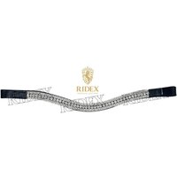Ridex Designer Silber Kristall Pferdeleder Fünfreihig Stirnband Fast von Ridex