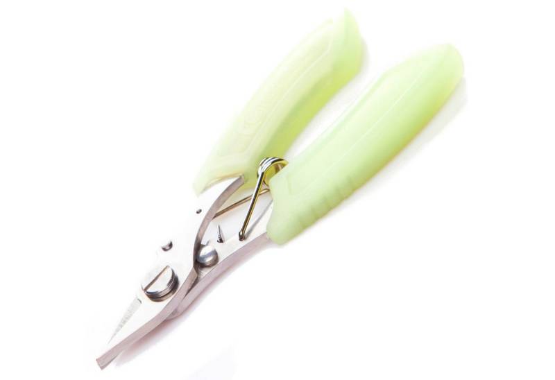 RidgeMonkey® Fischschere RidgeMonkey Nite-Glo Braid Scissors - Angelschere von RidgeMonkey®