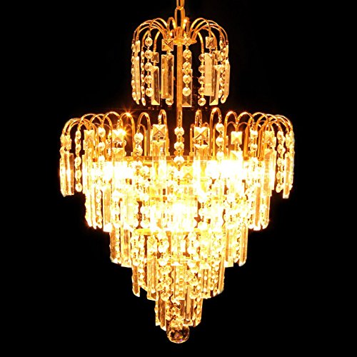 Ridgeyard Kristall Kronleuchter Deckenleuchte Pendelleuchte Wohnzimmer Schlafzimmer Ridgeyard Kristall Kronleuchter Deckenleuchte Pendelleuchte Wohnzimmer Schlafzimmer von Ridgeyard