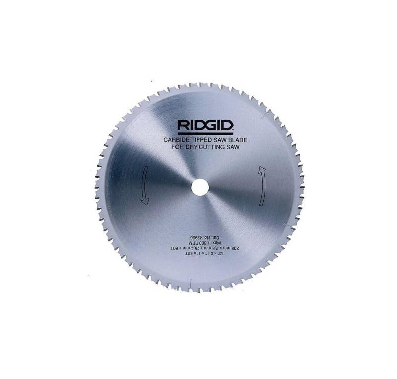 Ridgid Kreissägeblatt TCT Sägeblatt für Metallkreissäge 590L Dry Cutter von Ridgid