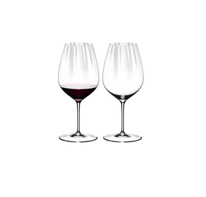 RIEDEL THE WINE GLASS COMPANY Weinglas Riedel Performance Cabernet/Merlot 834 ml 2er Set, Kristallglas von Riedel The Wine Glass Company