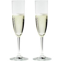 Riedel 2er Champagner-Gläser VINUM, Kristallglas von Riedel