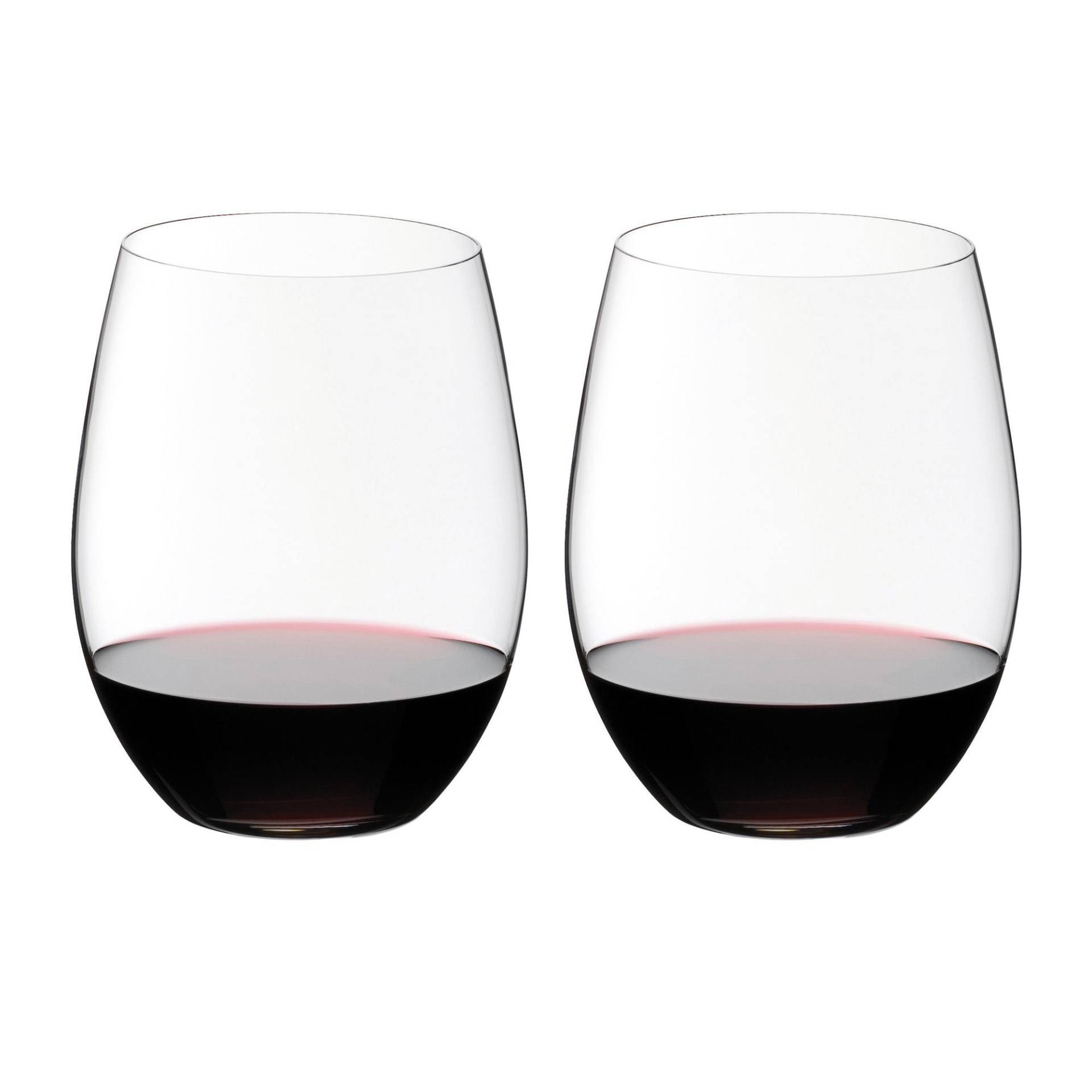 Riedel - O Wine Cabernet Weinglas 2er Set - transparent/H 12,1cm, 600ccm von Riedel