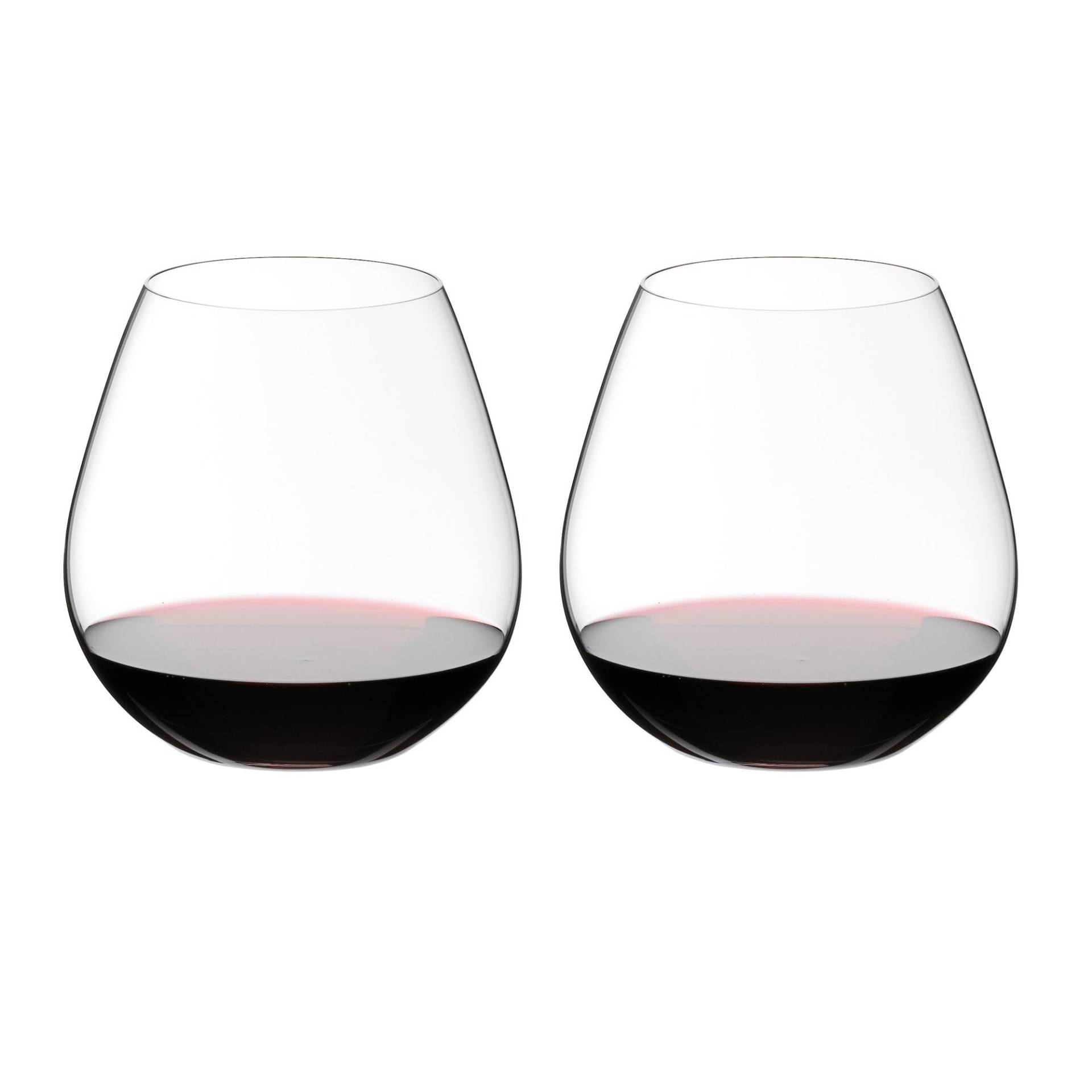 Riedel - O Wine Pinot Weinglas 2er Set - transparent/H 11,2cm, 690ccm von Riedel