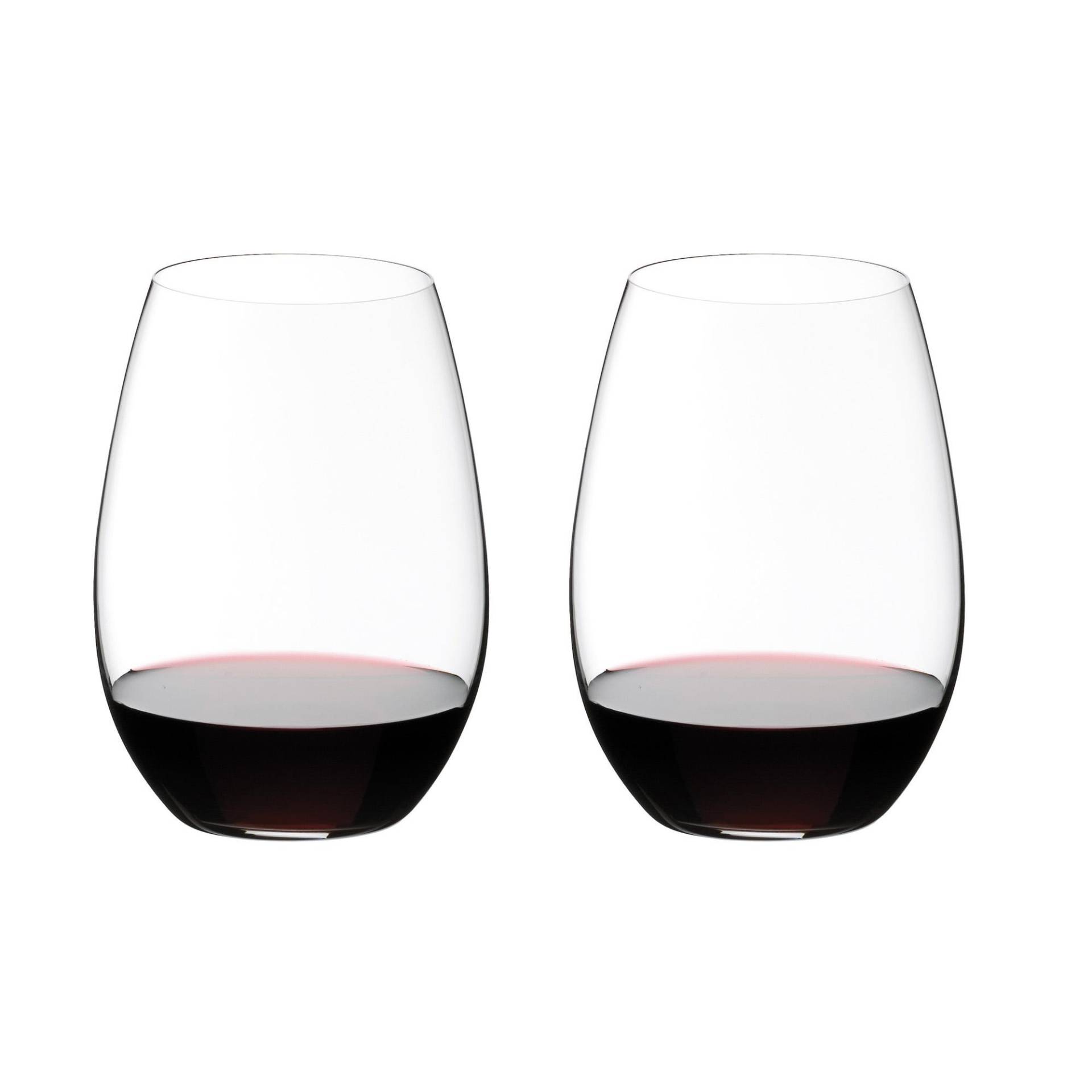 Riedel - O Wine Syrah/Shiraz Weinglas 2er Set - transparent/H 13,2cm, 620ccm von Riedel