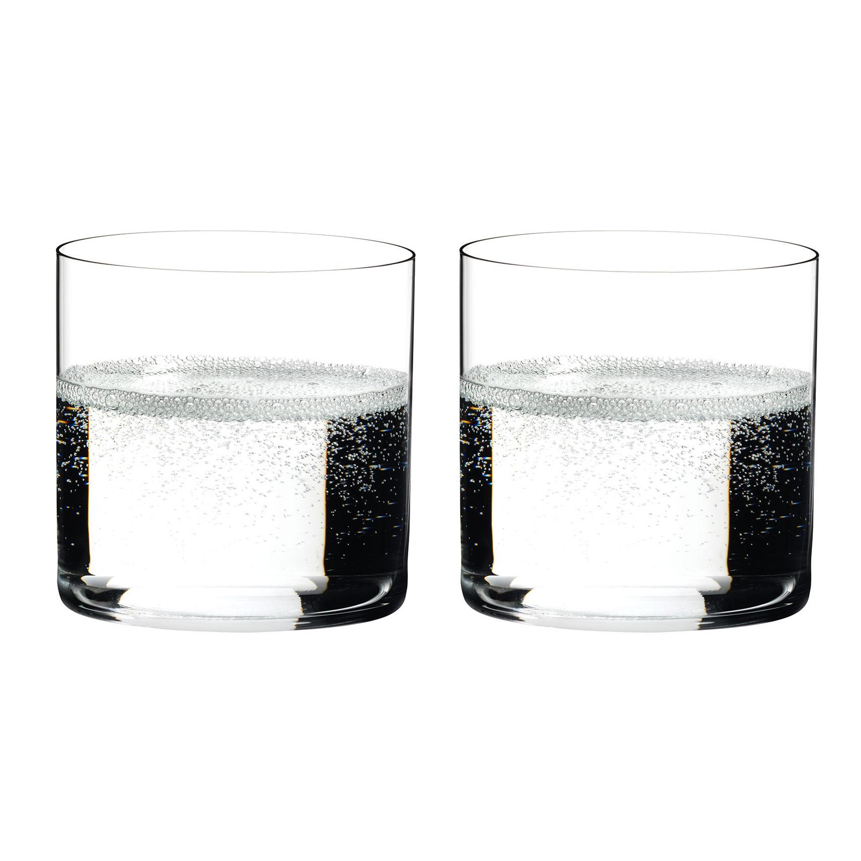 Riedel - O Wine Wasserglas 2er Set - transparent/H 8cm , 330ml von Riedel
