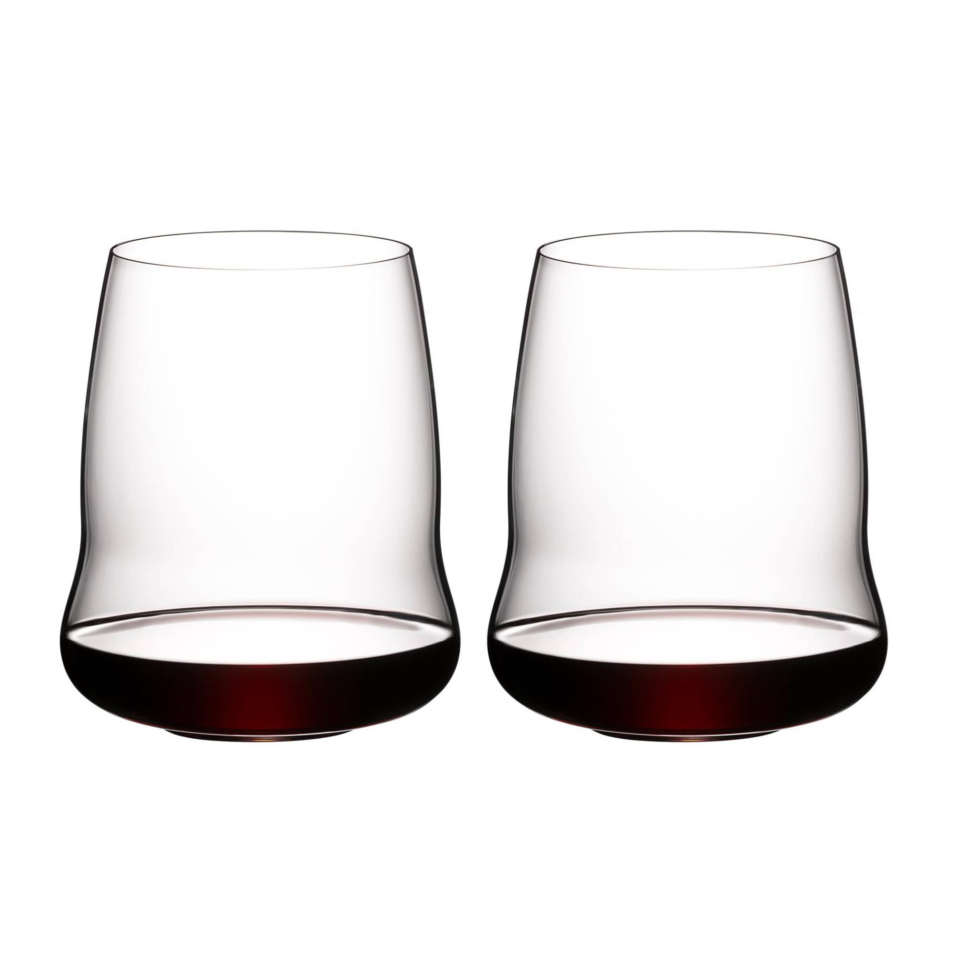 Riedel - SL Stemless Wings Cabernet Sauvignon Weinglas 2er - transparent/H 12,1cm, 670ml von Riedel
