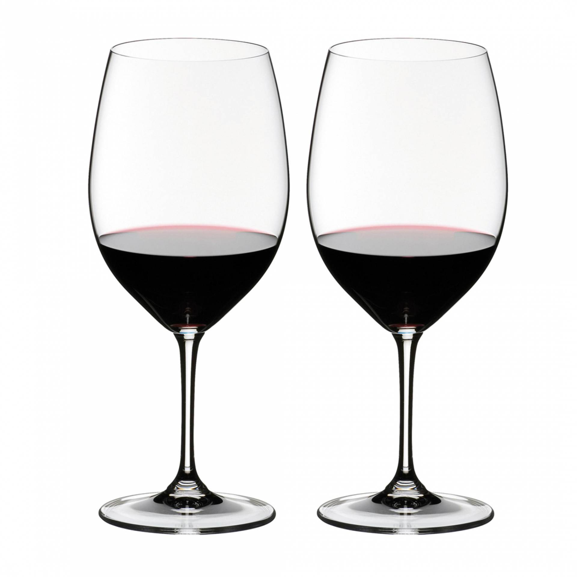 Riedel - Vinum Cabernet Weinglas 2er Set - transparent/H 22,5cm, 610ccm von Riedel