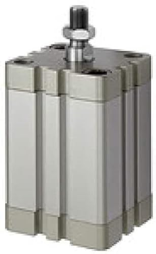 Kompaktzylinder, ISO 21287, doppeltwirkend, AG, Magnet, Kolben-Ø 16, Hub 70, M5, Arbeitsdruck max. 10 bar, Temp. -20 °C bis 70 °C von Riegler