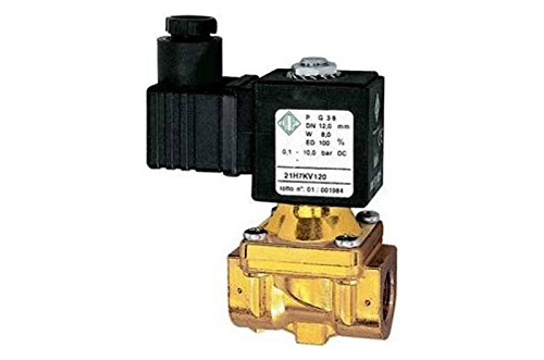 RIEGLER 102931-MV 1362 G 2/2-MV,MS,NC,vorge,24V DC,8W,NBR,G3/8,PN0,1-10bar, 1Stk von Riegler