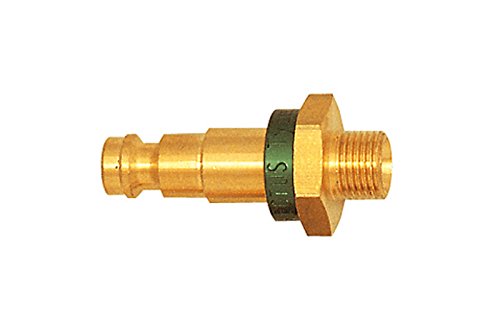 RIEGLER 107653-247.69 Unverwechselbarer Nippel NW 5, Messing blank, G 1/8 AG, blau, 1Stk RIEGLER 107653-247.69 Unverwechselbarer Nippel NW 5, Messing blank, G 1/8 AG, blau, 1Stk von Riegler