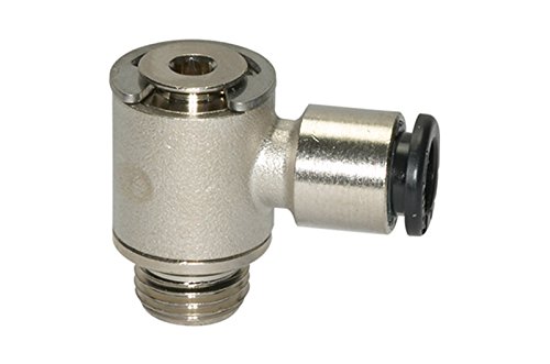 RIEGLER 108635-756.007-4 L-Steckverschraubung »click-clock«, drehbar, M7 a., Schlauch-Ø 4, 1Stk von Riegler