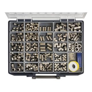RIEGLER 108821-PIB 200 Sortimentsbox Schnellsteckverbindungen »click-clock«, 1Stk von Riegler