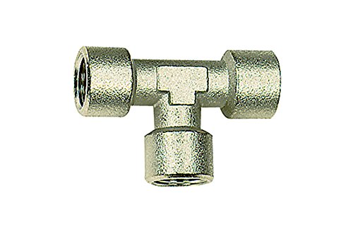 RIEGLER 112769-N 254.39 T-Stück, innen/innen/innen, G 1/2, SW 21, Messing vernickelt, 1Stk RIEGLER 112769-N 254.39 T-Stück, innen/innen/innen, G 1/2, SW 21, Messing vernickelt, 1Stk von Riegler