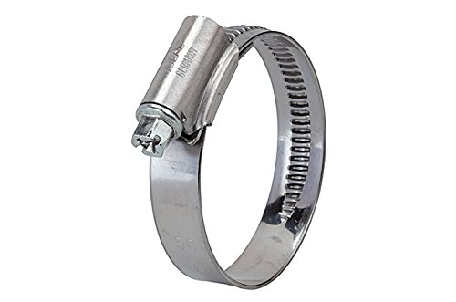 RIEGLER 114217-1580 G-12 Schneckengewinde-Schl.schelle, Chromstahl (W 2), 25-40 mm, 12 mm, 1Stk von Riegler
