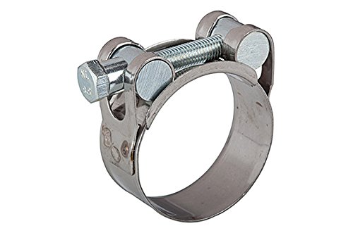 RIEGLER 114259-6202.3134 Gelenkbolzenschelle, Chromstahl 1.4016 (W2), 31-34 mm, 18 mm, 1Stk von Riegler