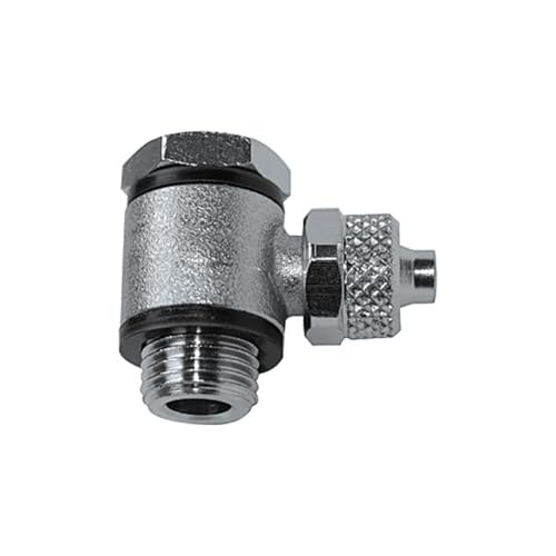 RIEGLER 115226-13.605-6-E Winkelschwenkverschraubung »value line«, M5 a., MS v., Schl.6/4, 1Stk von Riegler