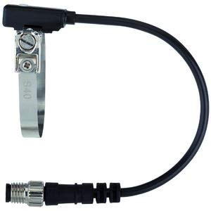 RIEGLER 115558-235.323 HALL-Sensor, M8-Stecker, 150mm Kabel, Rundzyl, NPN, Kolben-Ø 16, 1Stk von Riegler