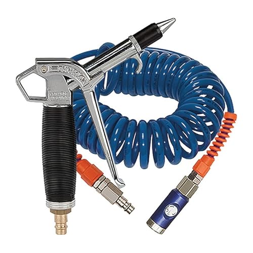 RIEGLER 133956-SP 17-300-29 Spiralschlauch-Pistolen-Set Typhoon, PU-Schl.-ø 9,5x6,3, max. 3 m, 1Stk von Riegler