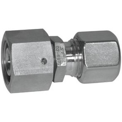 Reduzierverschraubung, Dichtkegel, Mutter M22x1,5 I, Edelstahl 1.4571 Ø15x12 von Riegler