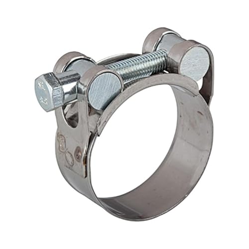 Riegler Gelenkbolzenschelle, Chromstahl 1.4016 (W2), 20-22 mm, 18 mm von Riegler