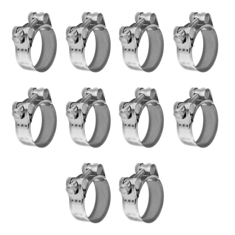Riegler Gelenkbolzenschelle Schlauchklemme Edelstahl 52 55 Mm 10 Stück B-Ware von Riegler