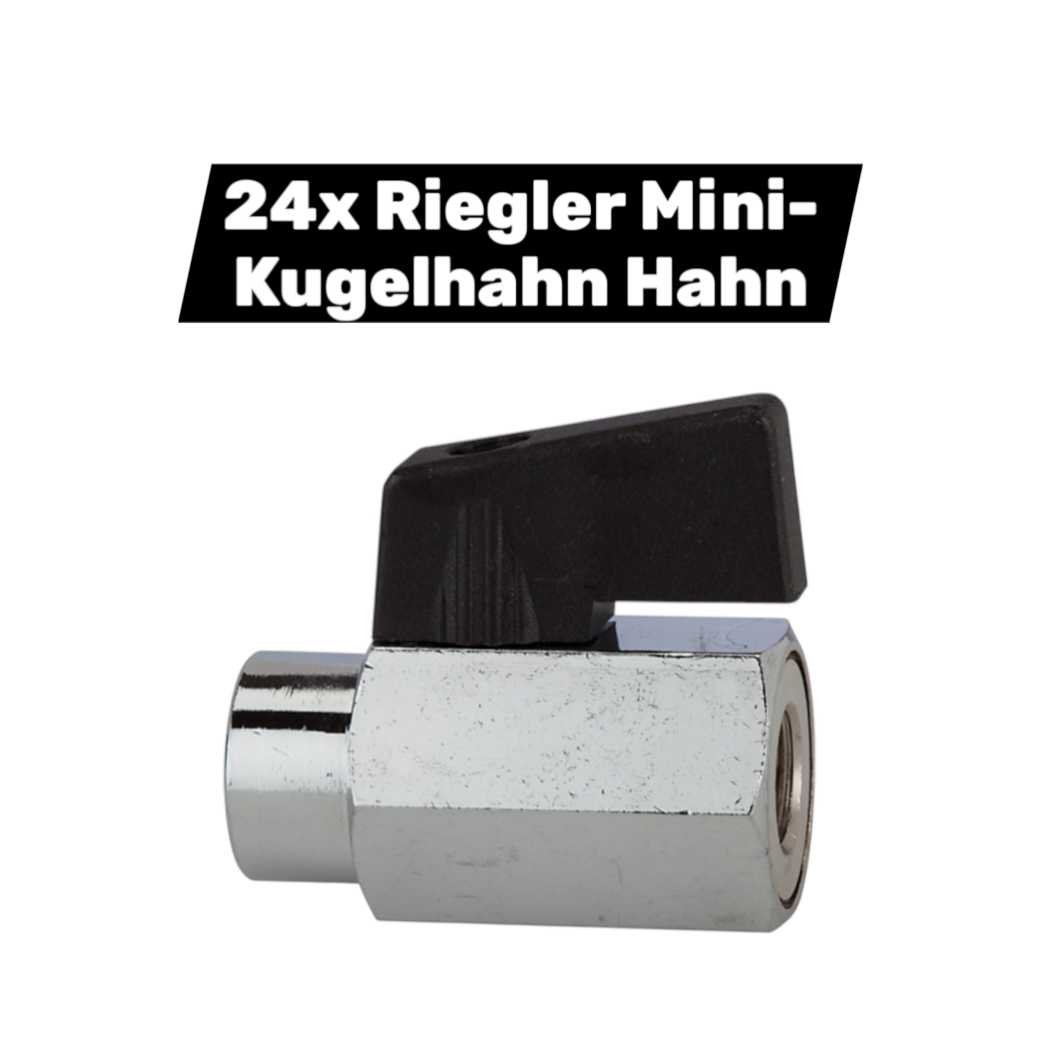 Riegler Mini Kugelhahn Hahn G 1/8 Ig Dn 8 Glatte Oberfläche Ms 24 Stück B-Ware Riegler Mini Kugelhahn Hahn G 1/8 Ig Dn 8 Glatte Oberfläche Ms 24 Stück B-Ware von Riegler