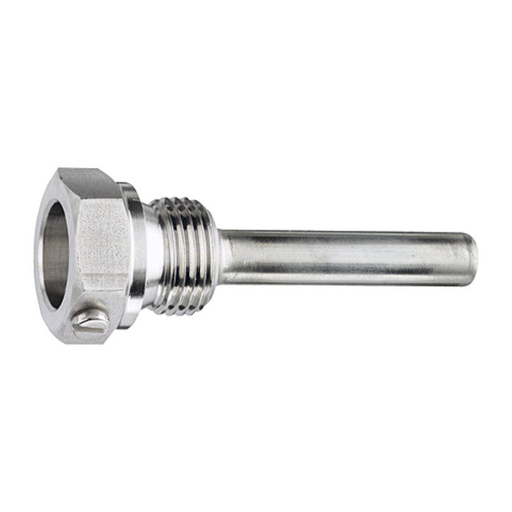 B-Ware Riegler Schutzrohr Einschraubrohr Thermometer G 12 Cr Ni Stahl 14571 100mm von Riegler