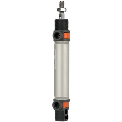 Rundzylinder TP doppeltwirkend, Magnet, Kolben-Ø 16, Hub 160, M5 Rundzylinder TP doppeltwirkend, Magnet, Kolben-Ø 16, Hub 160, M5 von Riegler