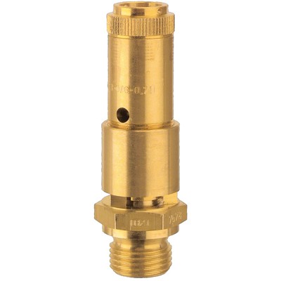 Sicherheitsventil DN 10, Messing, G 3/4" Ansprechdruck 26,5 bar von Riegler