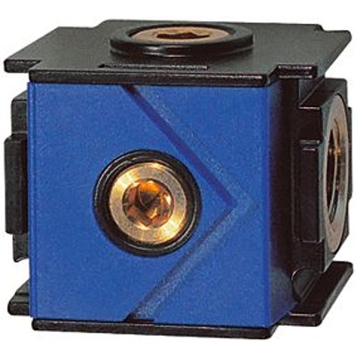 Verteiler »variobloc«, BG 2, G 3/4", mit 4 Abgängen von Riegler
