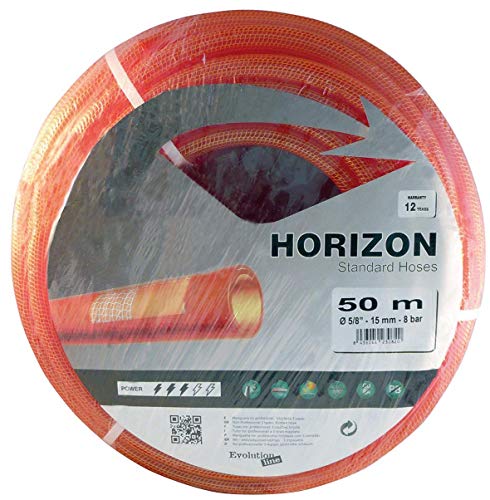 Riegolux 301405 Horizon Schlauch, gestrickt, Rot, 15 x 50 m von RIEGOLUX