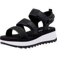 RIEKER Sport Plateausandale "Adelaide" Sommerschuh, Outdoorsandale, Sandalette mit Klettverschlüsse von Rieker Sport