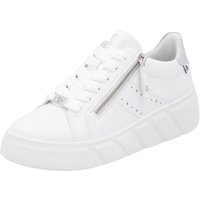 RIEKER Sport Plateausneaker, Freizeitschuh, Halbschuh, Schnürschuh mit seitlicher Perforation von Rieker Sport